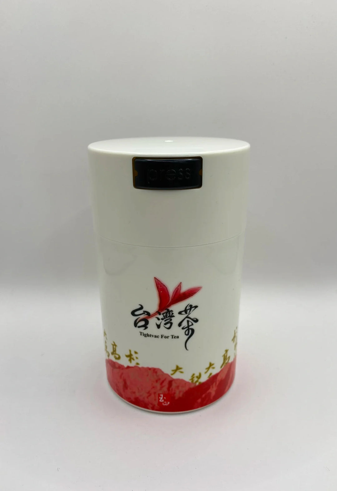 TeaVac Airtight Container for Tea / 0,57L / 150g / Solid / Red Tea - TightVac Europe - The eassiest storage solutions