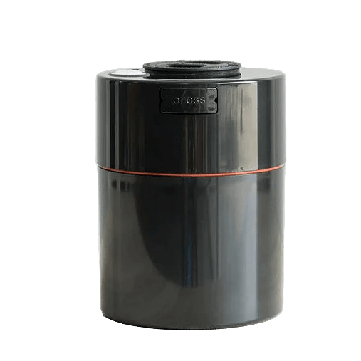 TightVac 3-in-1 Pump Vacuum Container 0.8L Solid Black