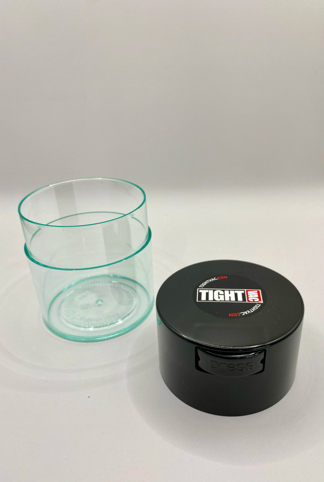 Tightvac Airtight Container / 0,29L / 75g / Clear / Black - TightVac Europe - The eassiest storage solutions