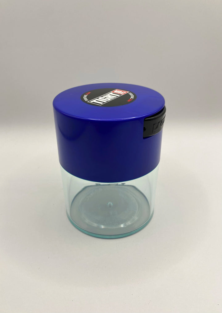 Tightvac Airtight Container / 0,29L / 75g / Clear / Dark Blue - TightVac Europe - The eassiest storage solutions