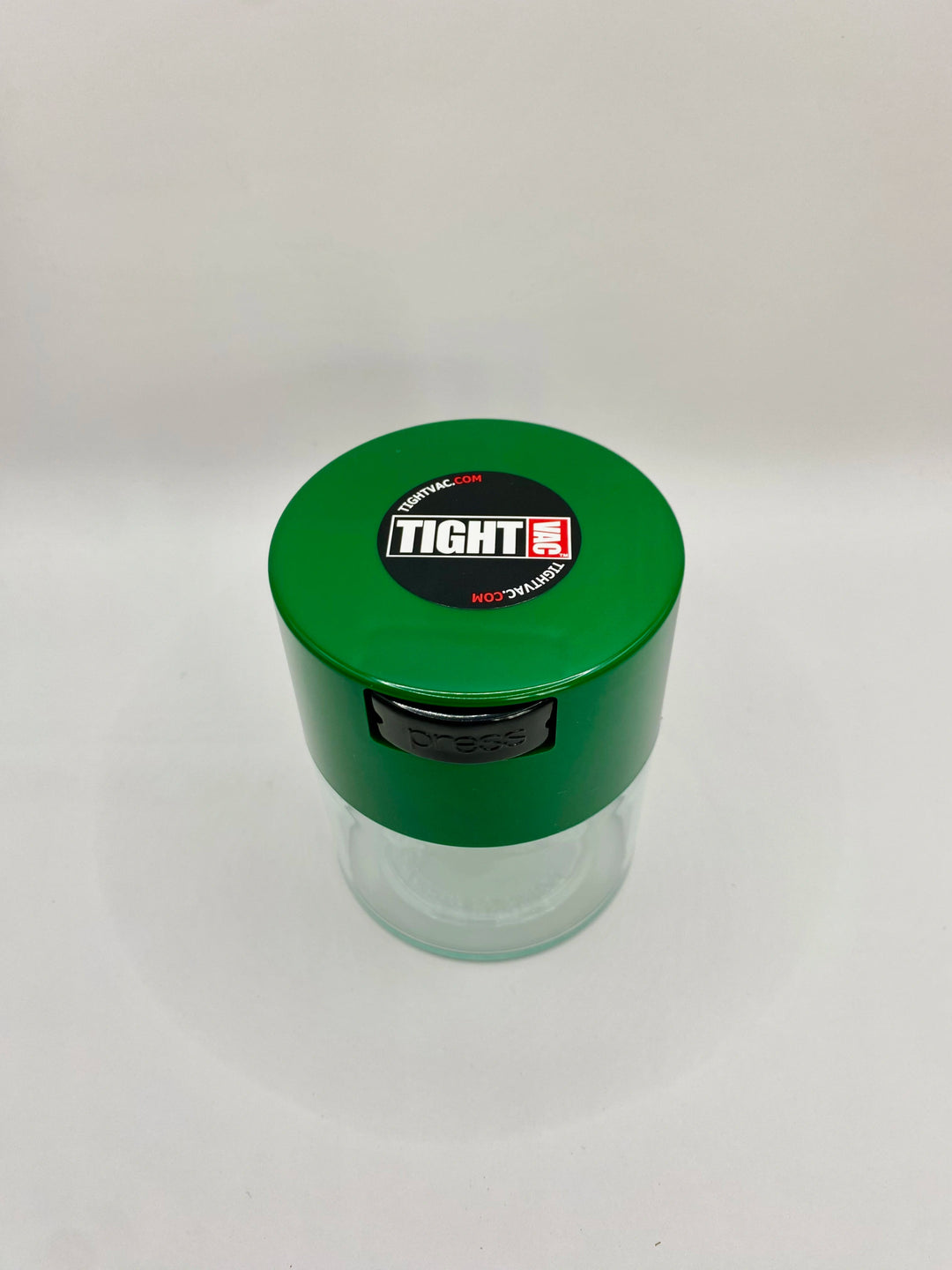 Tightvac Airtight Container / 0,29L / 75g / Clear / Dark Green - TightVac Europe - The eassiest storage solutions