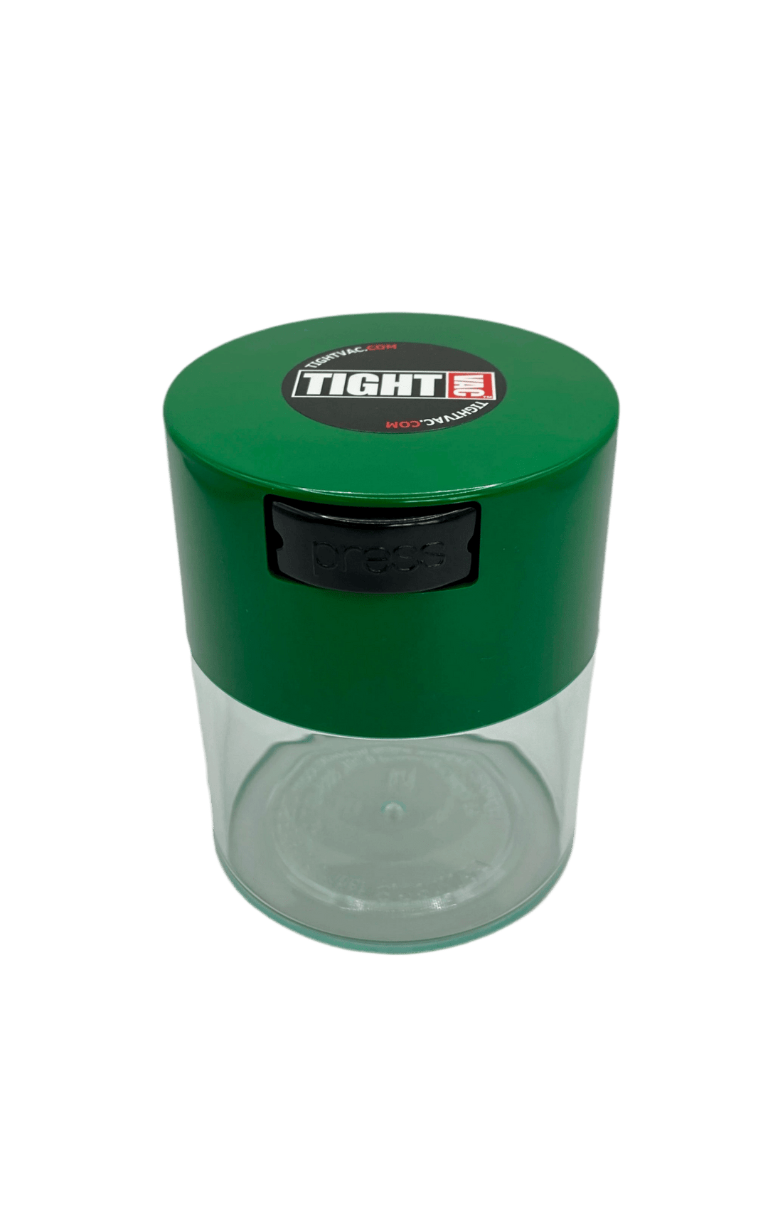 Tightvac Airtight Container / 0,29L / 75g / Clear / Dark Green - TightVac Europe - The eassiest storage solutions