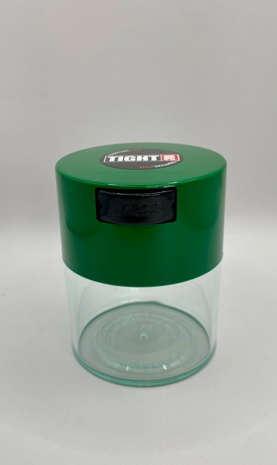 Tightvac Airtight Container / 0,29L / 75g / Clear / Dark Green - TightVac Europe - The eassiest storage solutions