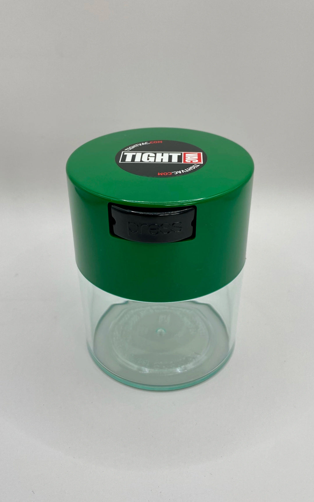 Tightvac Airtight Container / 0,29L / 75g / Clear / Dark Green - TightVac Europe - The eassiest storage solutions