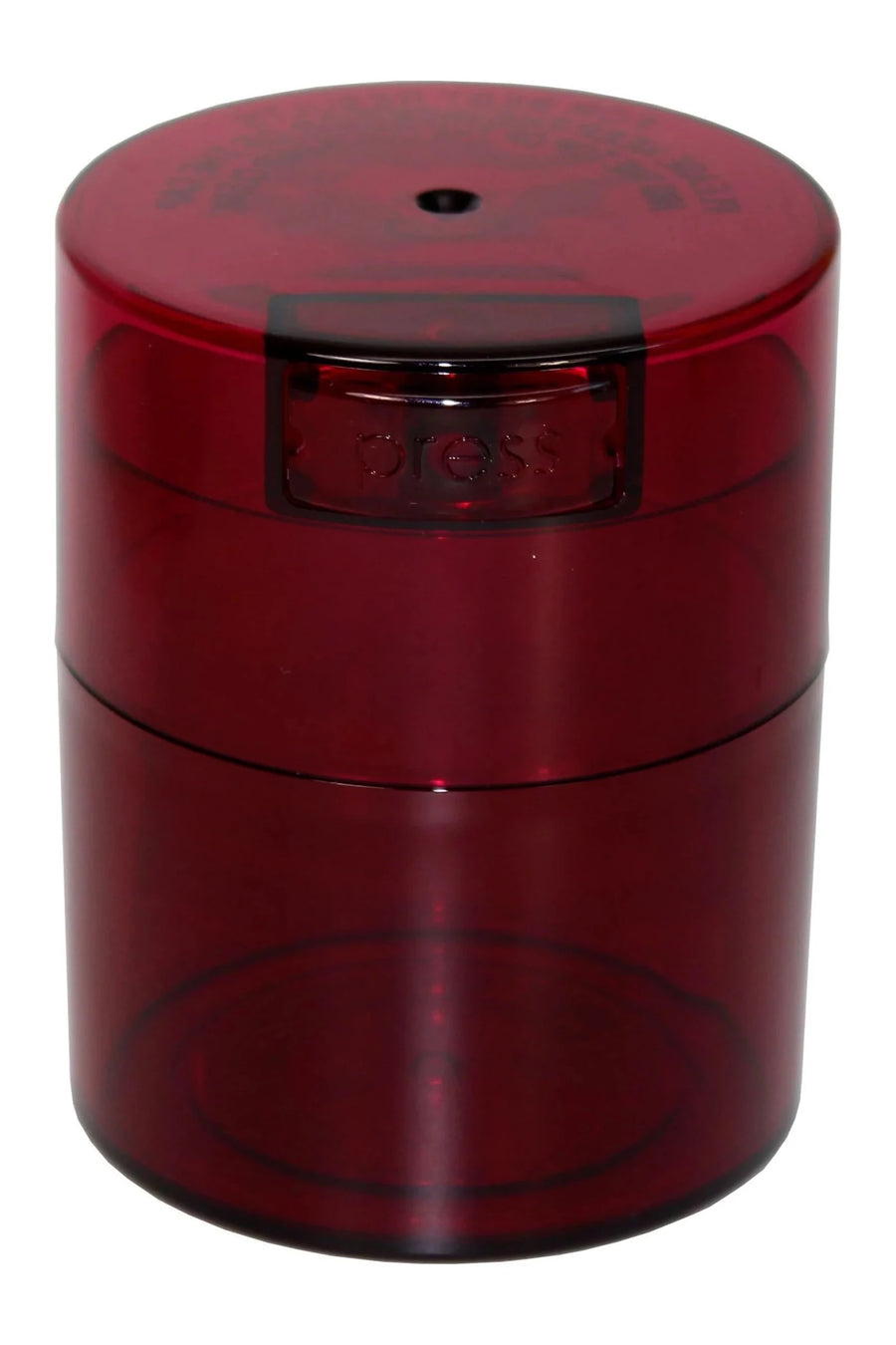 Boîte hermétique TightVac 0,29 L en rouge translucide, pour 75 g de denrées sèches