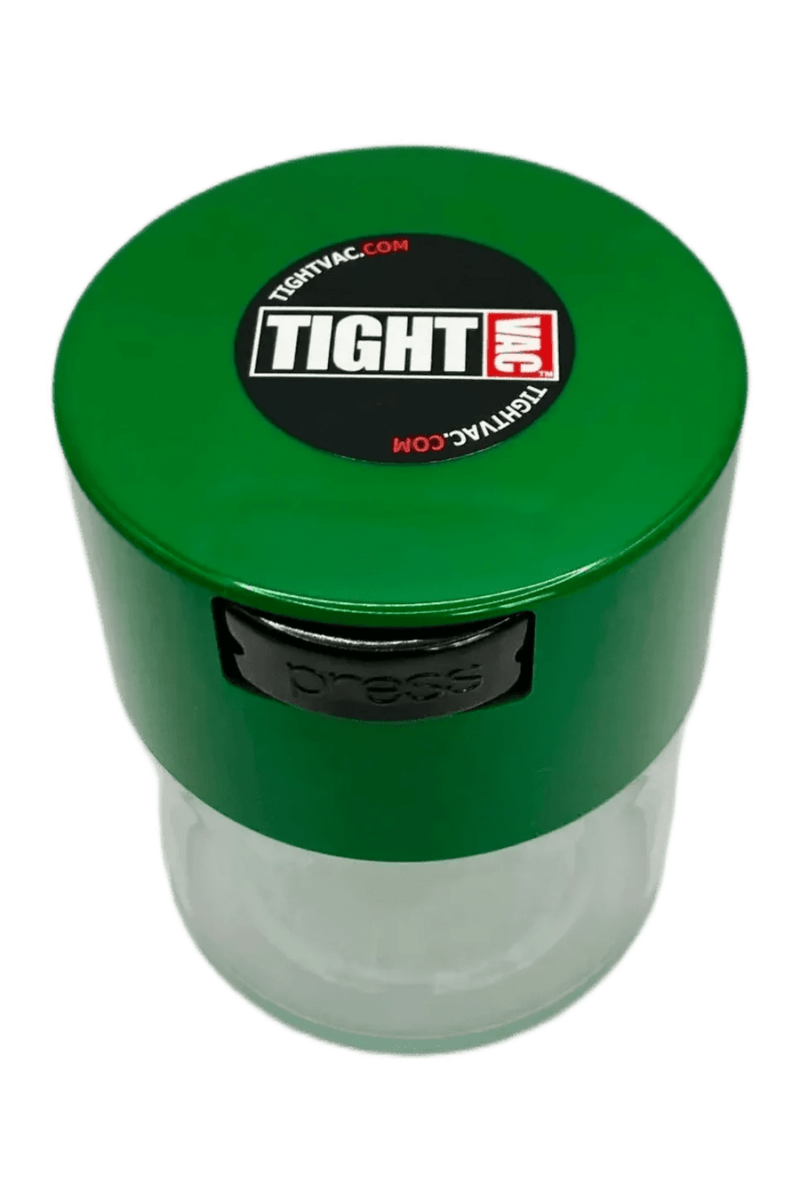 TightVac 0,29 L à corps transparent et couvercle vert, autre vue