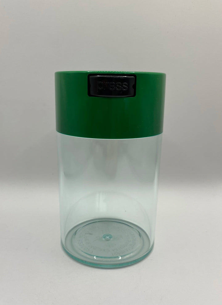 Tightvac Airtight Container / 0,57L / 150g / Clear / Dark Green - TightVac Europe - The eassiest storage solutions