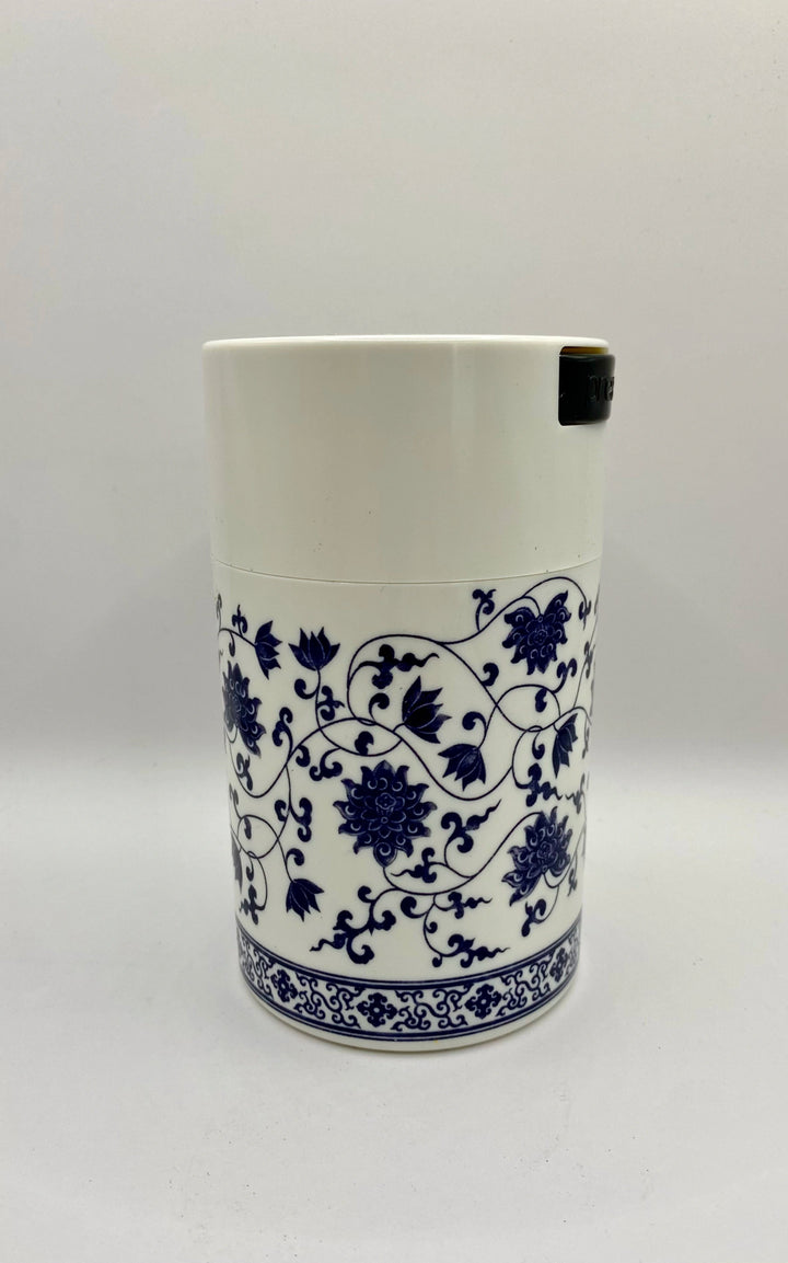 Tightvac Airtight Container / 0,57L / 150g / Solid / Floral / White - TightVac Europe - The eassiest storage solutions