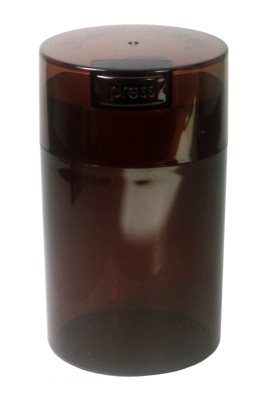 Boîte hermétique TightVac 0,57 L en brun café translucide, pour 150 g de denrées sèches