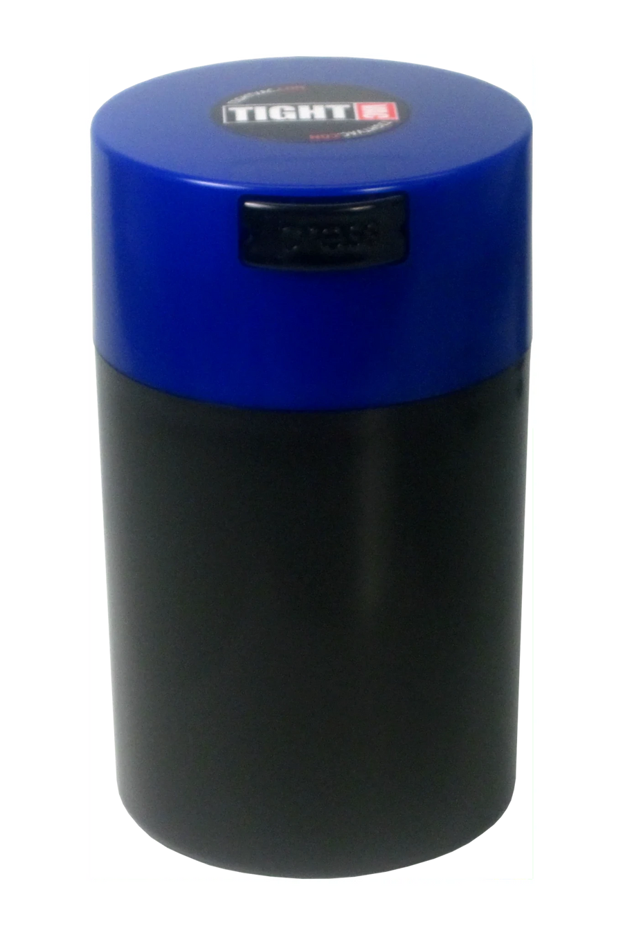 Boîte hermétique TightVac 0,57 L à couvercle bleu foncé sur corps noir, pour 150 g de denrées sèches