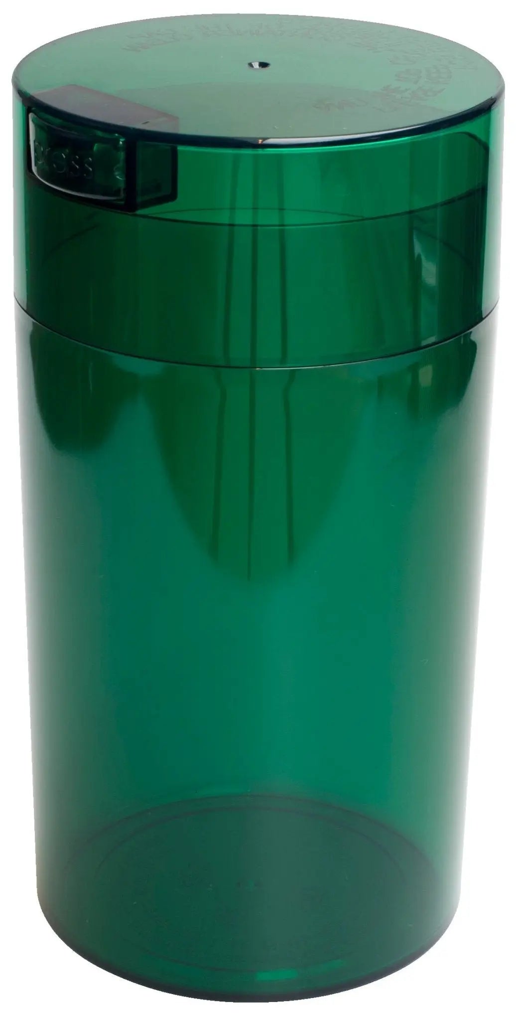 Tightvac Airtight Container 1.3 liter / 340g / Clear / Green Tint - TightVac Europe - The eassiest storage solutions