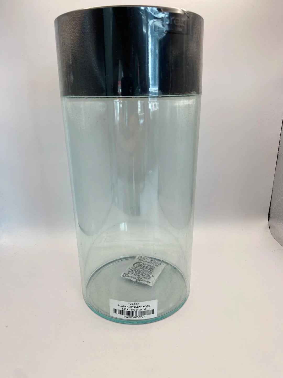 TightVac Airtight Container / 2.35L / 680g / Clear / Black - TightVac Europe - The eassiest storage solutions