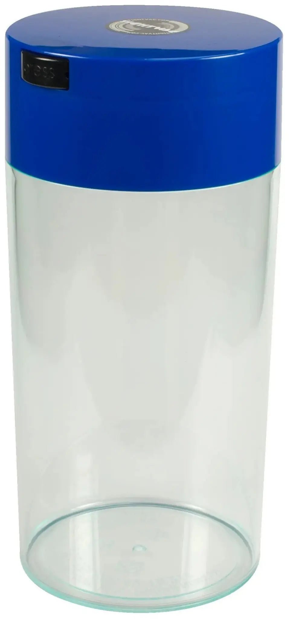 Tightvac Airtight Container / 2,35L / 680g / Clear / Blue - TightVac Europe - The eassiest storage solutions