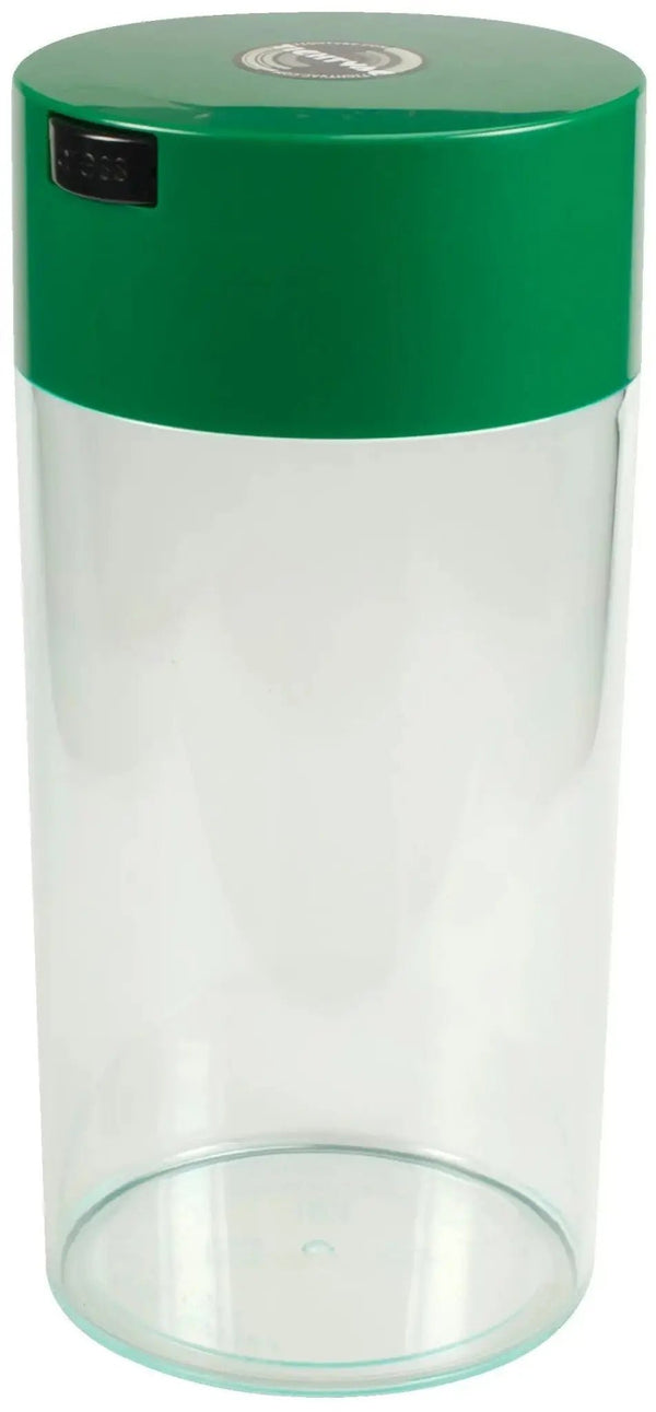 TightVac Airtight Container 2.35L Clear Dark Green