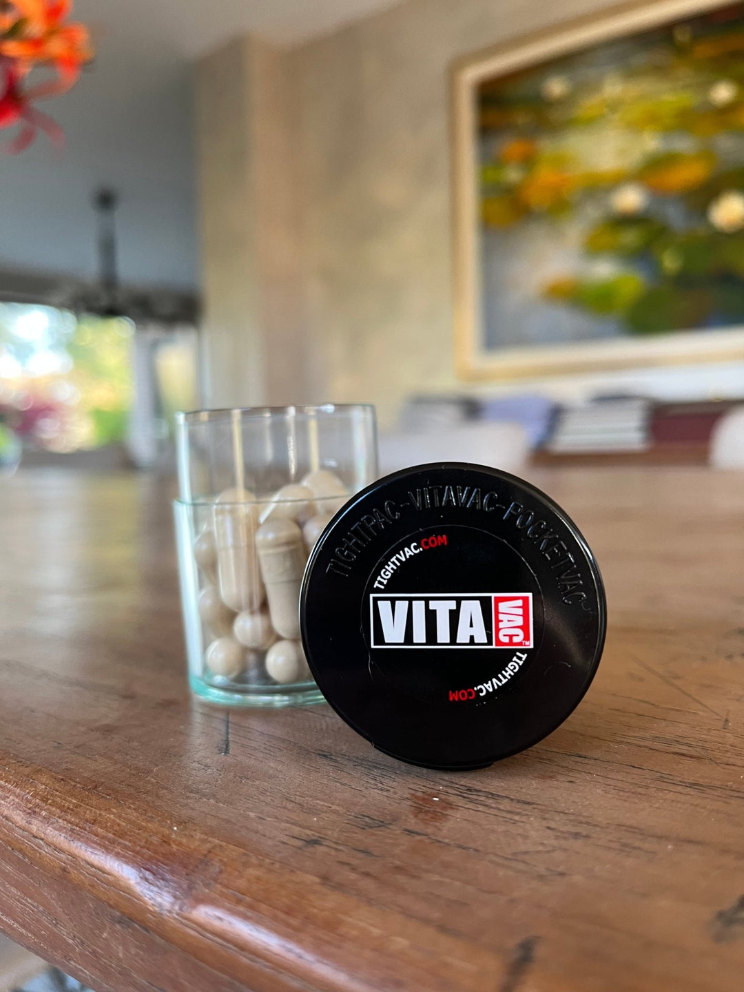 Vitavac Airtight Container 0.06L - TightVac Europe - Spice Jars #color_solid-white