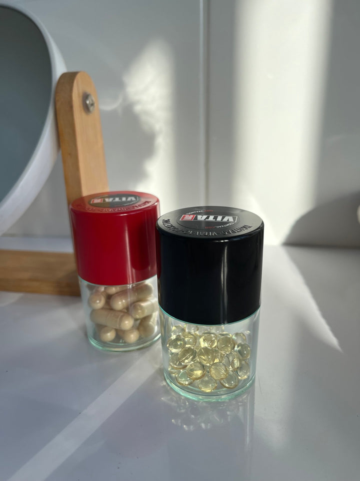 Vitavac Airtight Container 0.06L - TightVac Europe - Spice Jars #color_solid-white