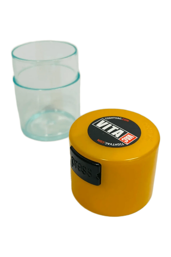 Vitavac Airtight Container 0.06L - Clear Yellow