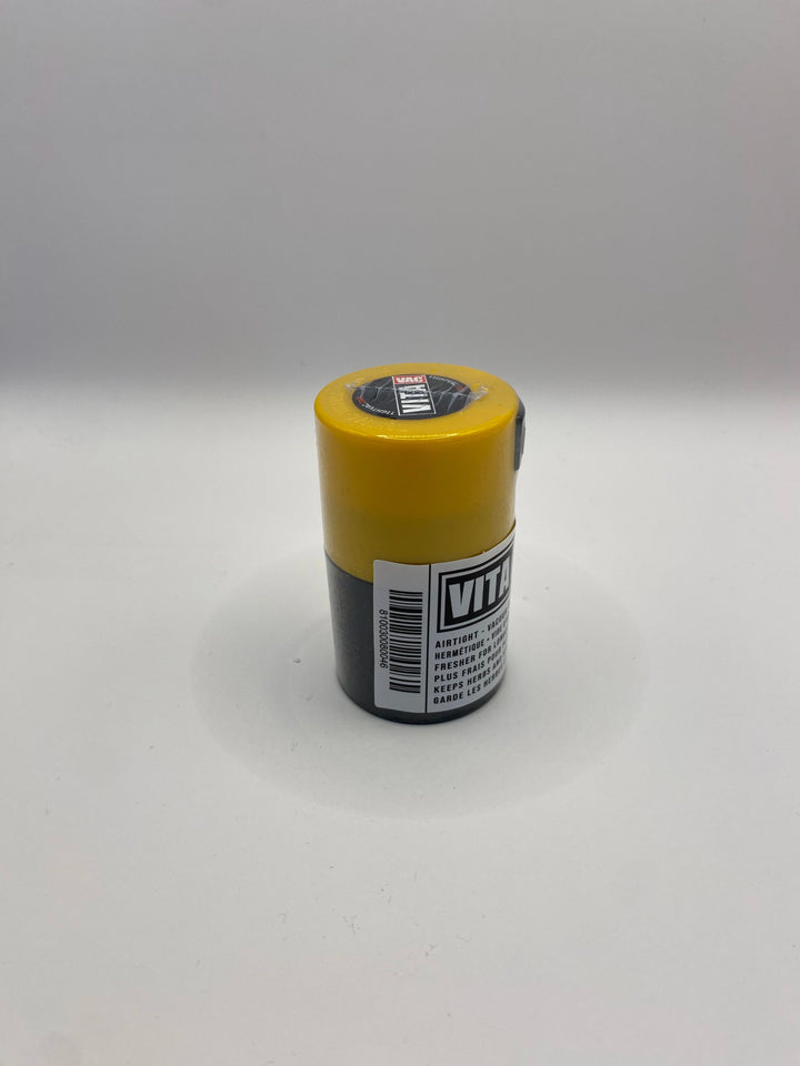 Vitavac Airtight Container 0.06L - Solid Yellow - TightVac Europe - The eassiest storage solutions