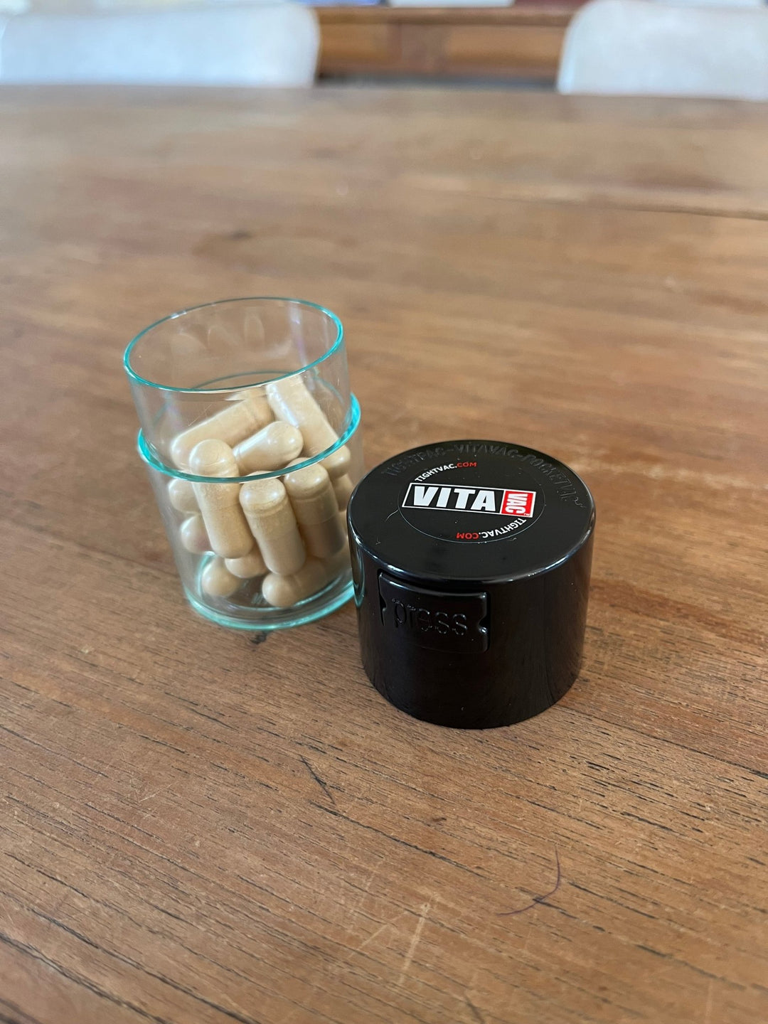 Vitavac Airtight Container 0.06L - TightVac Europe - The eassiest storage solutions