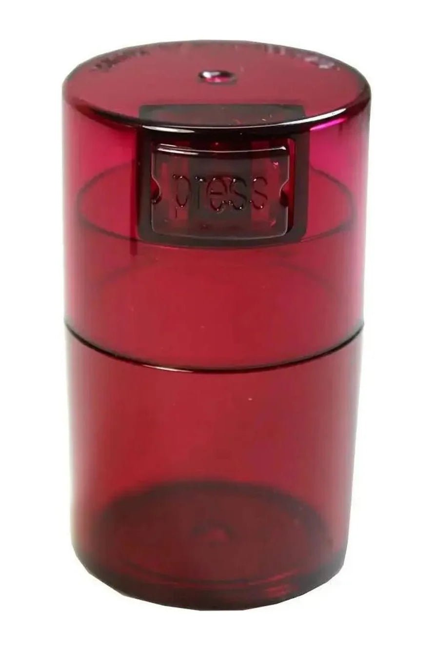 VitaVac 0,06 L, boîte hermétique, rouge translucide, pour 20 g de vitamines ou compléments