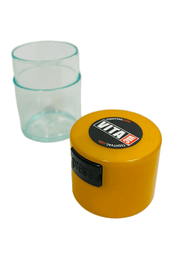 Vitavac Airtight Container 0.06L - Clear Yellow